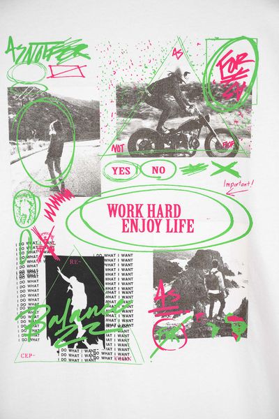 Áo Thun Nữ Graphic Trải Nghiệm Khám Phá WTS 2185