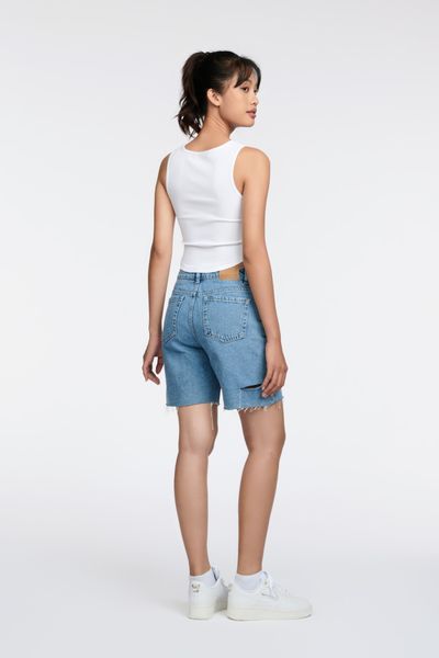 Áo Thun Nữ Tanktop Rib Vạt Bầu WTS 2254