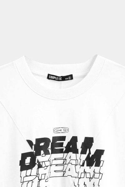 Áo Thun Nữ Kiểu Rã Phối In Love To Dream WTS 2226
