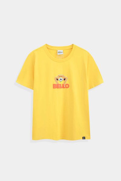 Áo Thun Nữ Regular Fit Minions In Bello WTS 2216