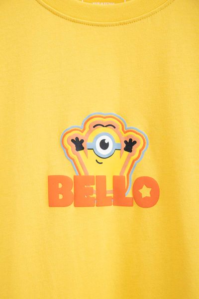 Áo Thun Nữ Regular Fit Minions In Bello WTS 2216