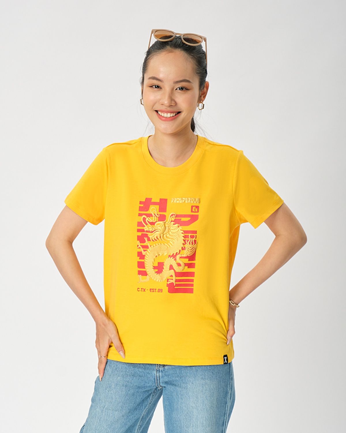 Áo Thun Nữ Prosperity Dragon WTS 2399