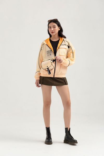 Áo Khoác Dù Nữ Phát Quang WOP 2031