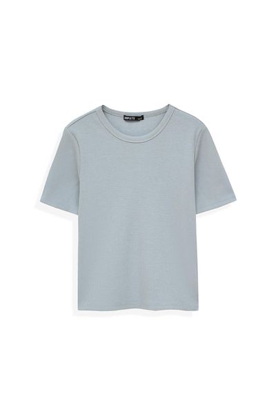Áo Thun Gân Nữ Slim Fit Tay Lửng WTS 2228