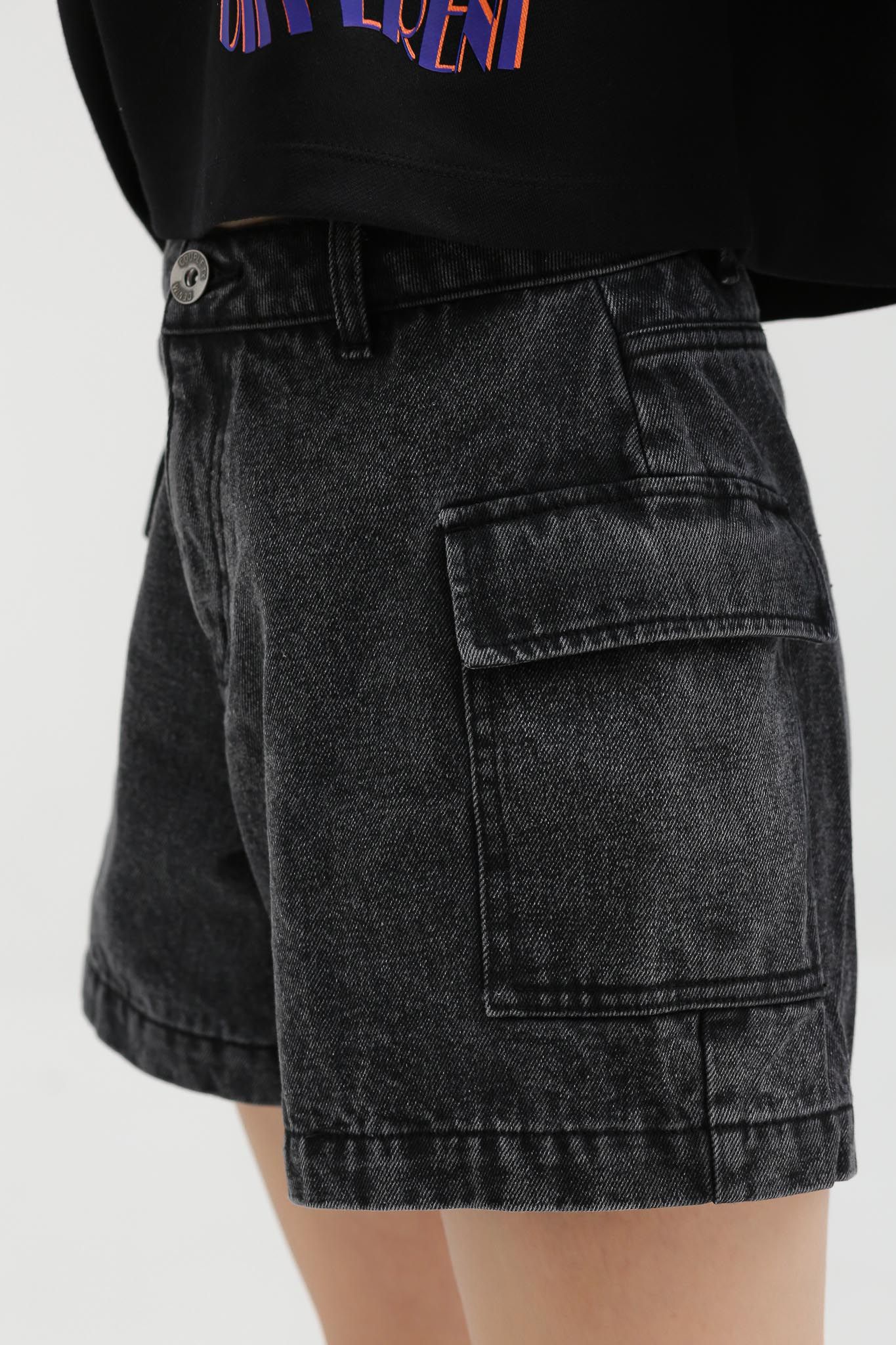 Quần Short Jeans Nữ Túi Đắp Sườn WSR 2016 -