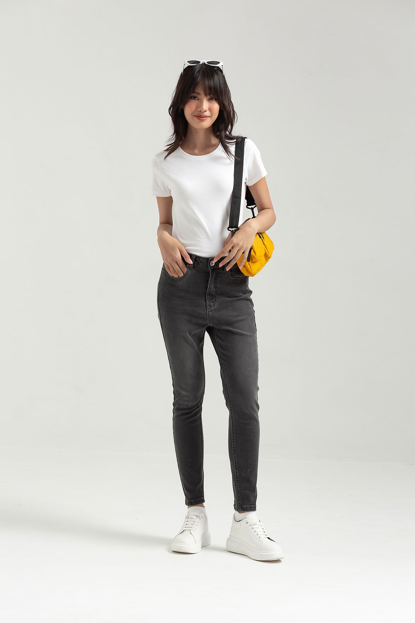Quần Jean Nữ Skinny Jeans Wash WJE 2016 -
