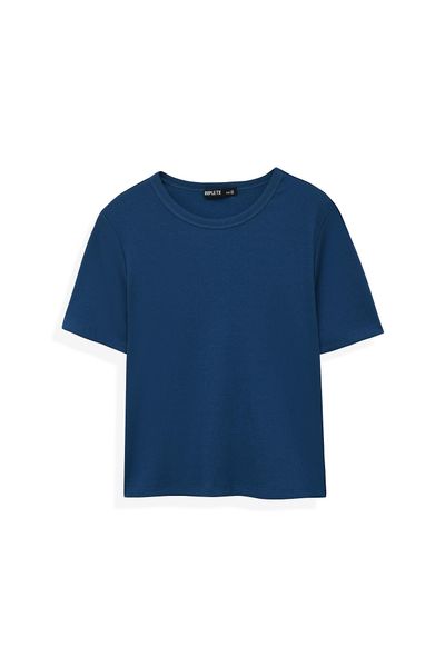 Áo Thun Gân Nữ Slim Fit Tay Lửng WTS 2228