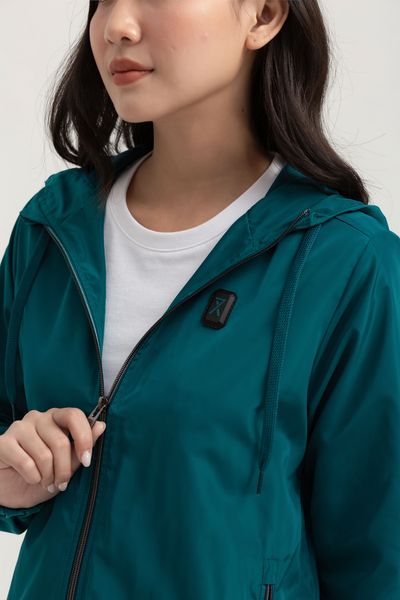 Áo Khoác Nữ Dù Basic Dây Kéo Kim Loại WOP 2032