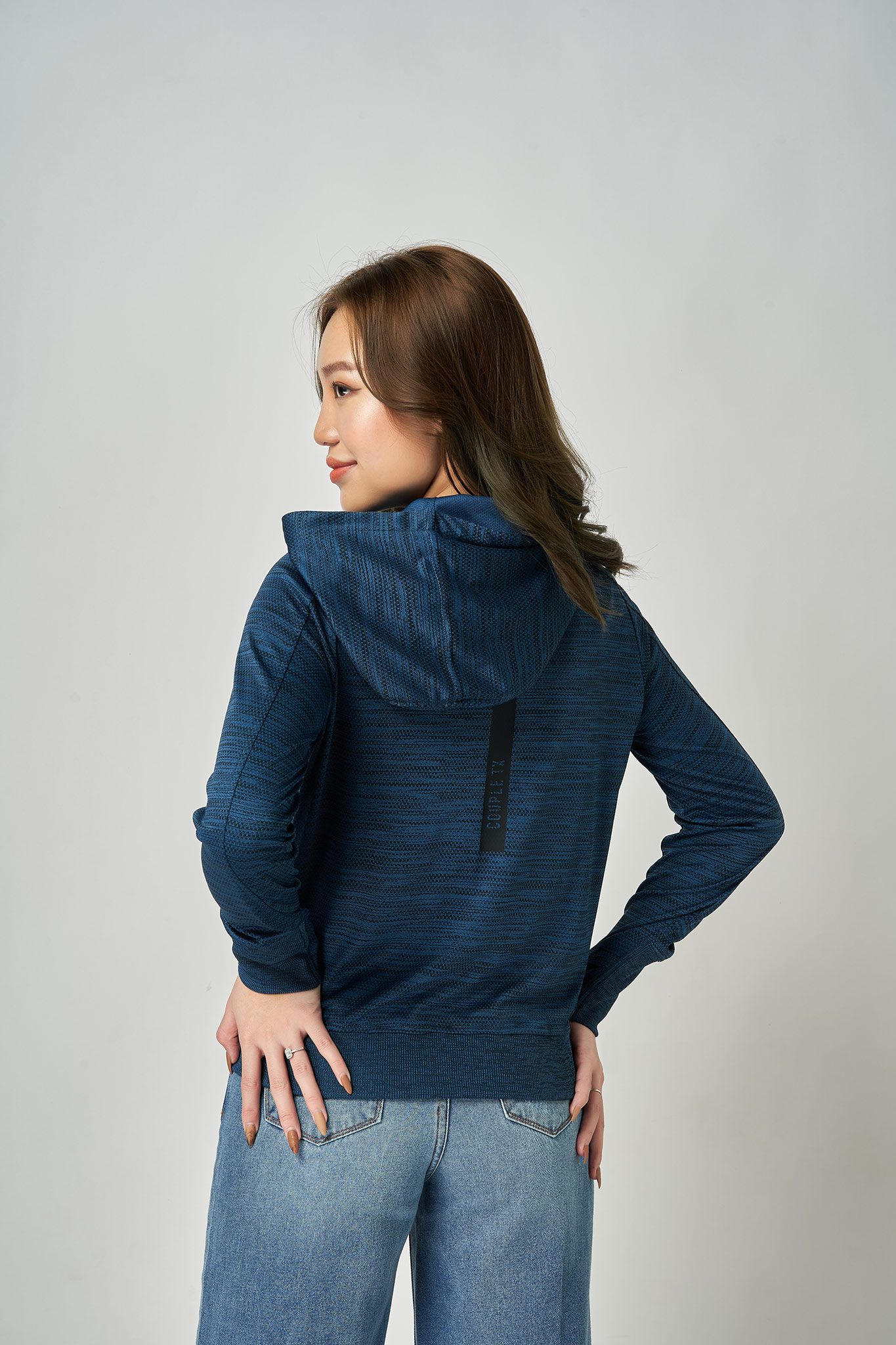 Áo Khoác UV Nữ Sọc Màu WOK 2014 -