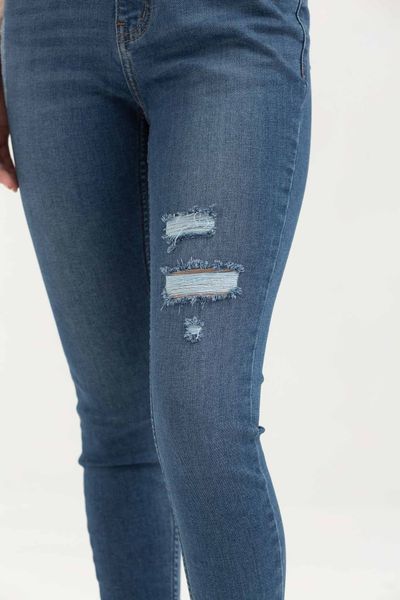 Quần Jean Nữ Skinny Wash Rách WJE 2018