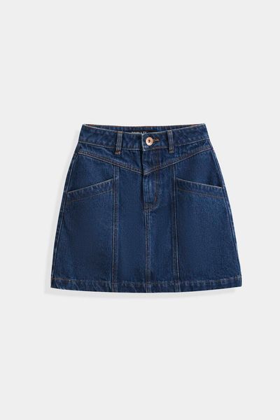 Chân Váy Nữ Mini Jeans Túi Sườn WSK 2019