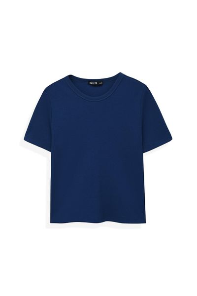 Áo Thun Gân Nữ Slim Fit Tay Lửng WTS 2228