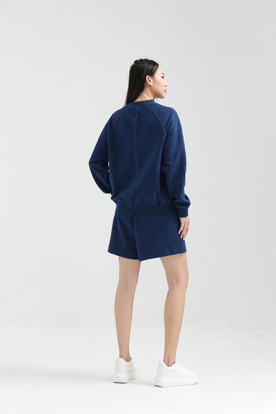 Quần Short Nữ Bermuda Thun Gân Xéo WSR 2018