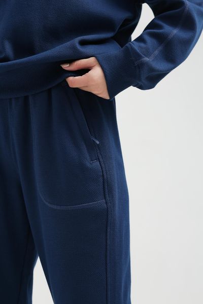 Quần Dài Nữ Jogger Vải Gân Chéo WPA 2005