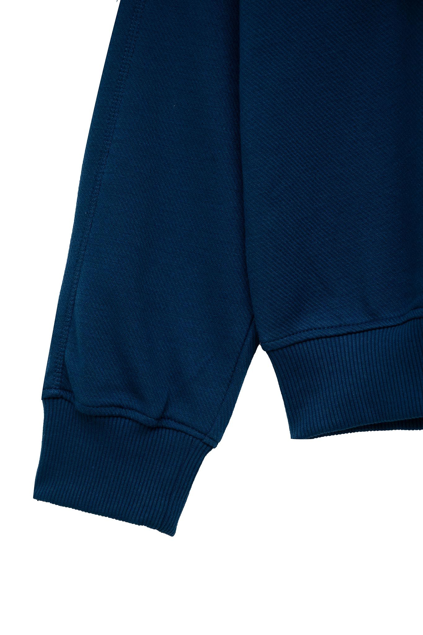 Áo Sweater Nữ Vải Gân Chéo Thêu Typo Túi WSW 2017 -