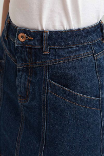 Chân Váy Nữ Mini Jeans Túi Sườn WSK 2019