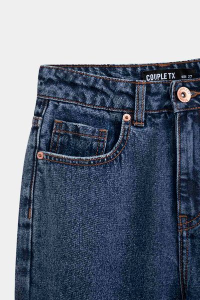 Quần Jeans Nữ Mom Fit Wash Rách WJE 2015
