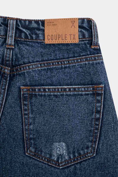 Quần Jeans Nữ Mom Fit Wash Rách WJE 2015
