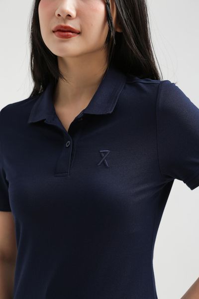 Áo Polo Nữ Slim Fit Bo Dệt Gân WPO 2017