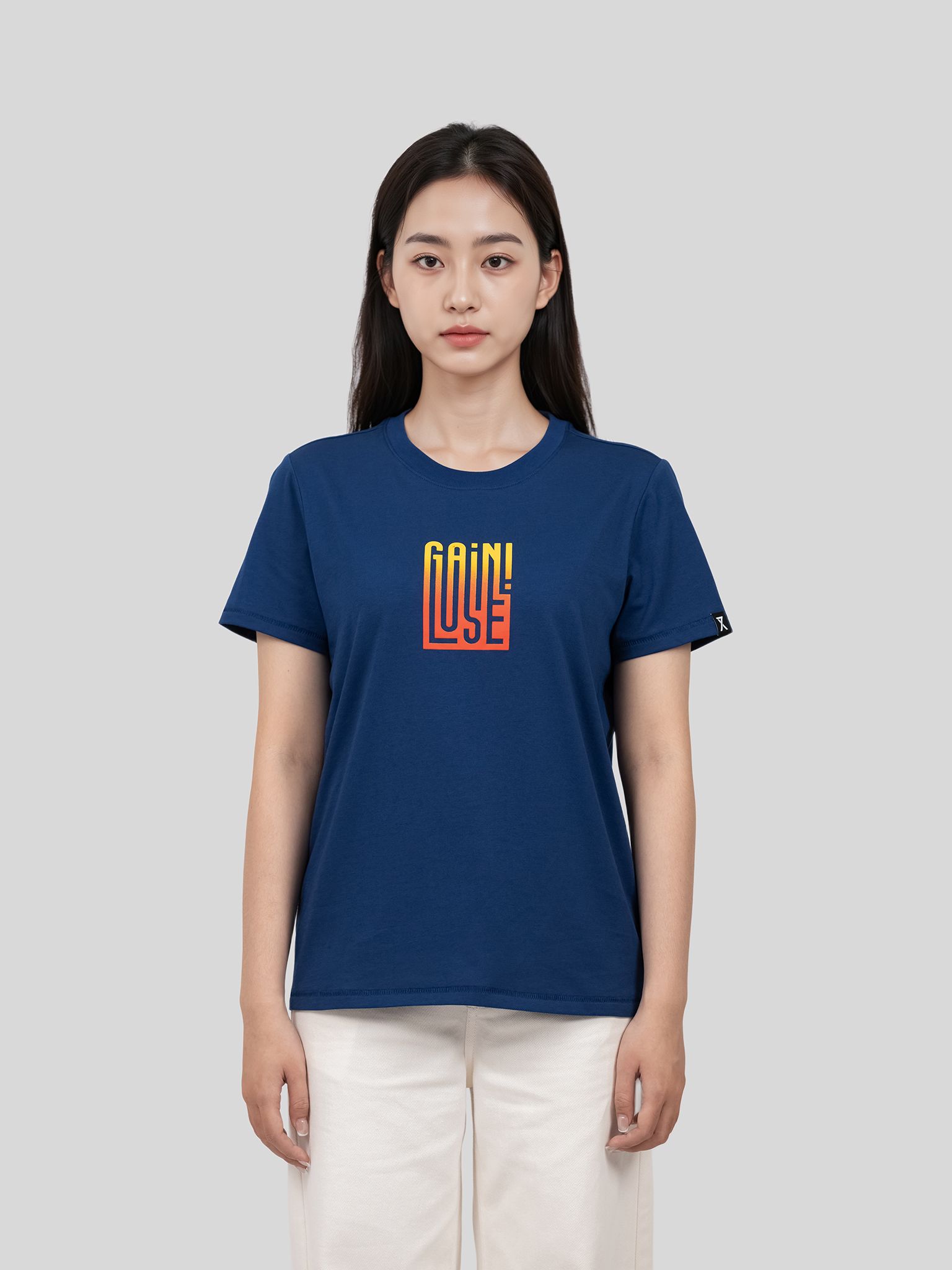 Áo Thun Nữ Typo Gain Lose WTS 2435