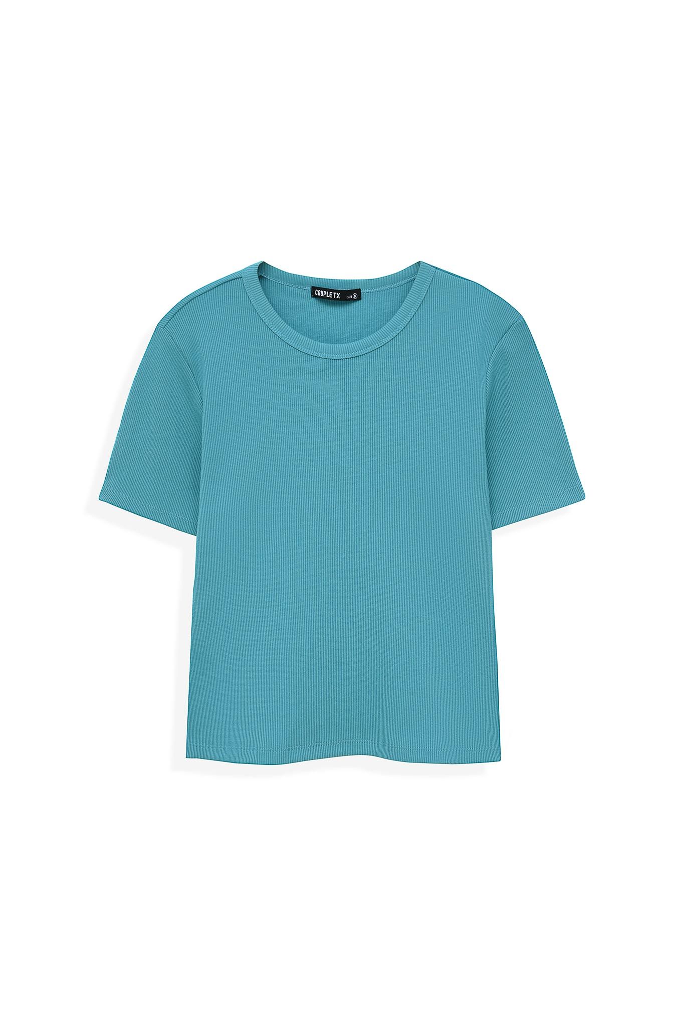 Áo Thun Gân Nữ Slim Fit Tay Lửng WTS 2228 -