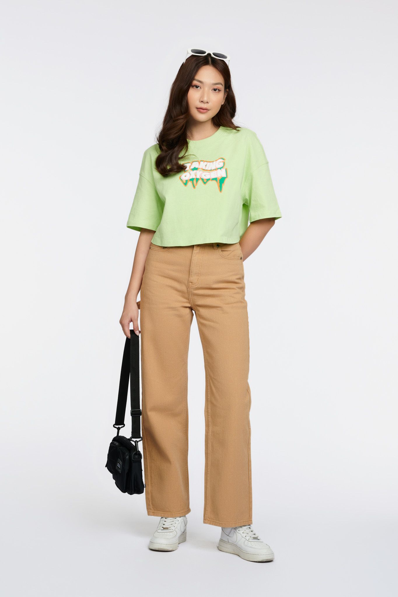 Áo Thun Nữ Croptop Taking Oxygen WTS 2257 -