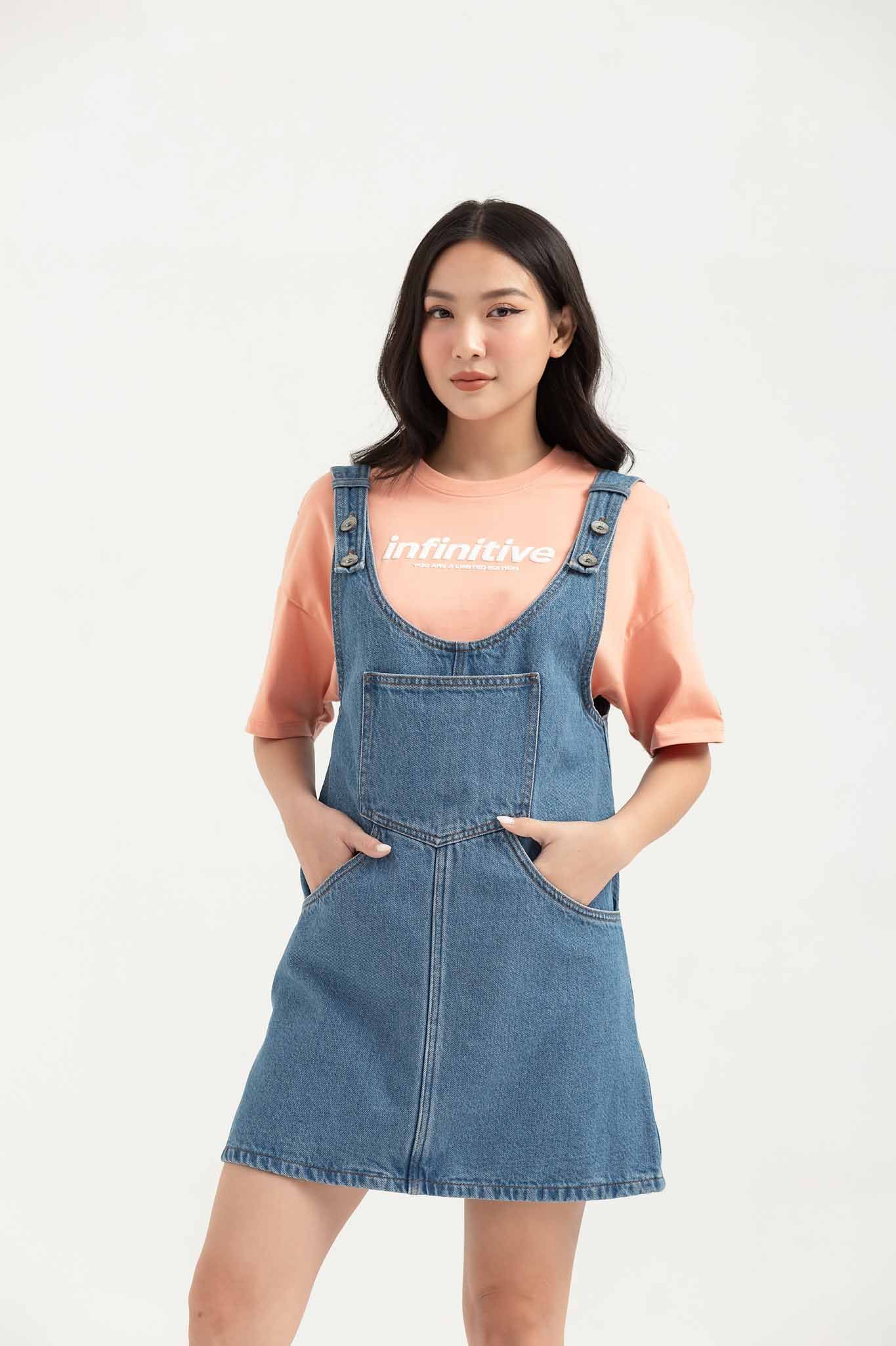 Yếm Jeans Nữ Form A WDR 2030 -