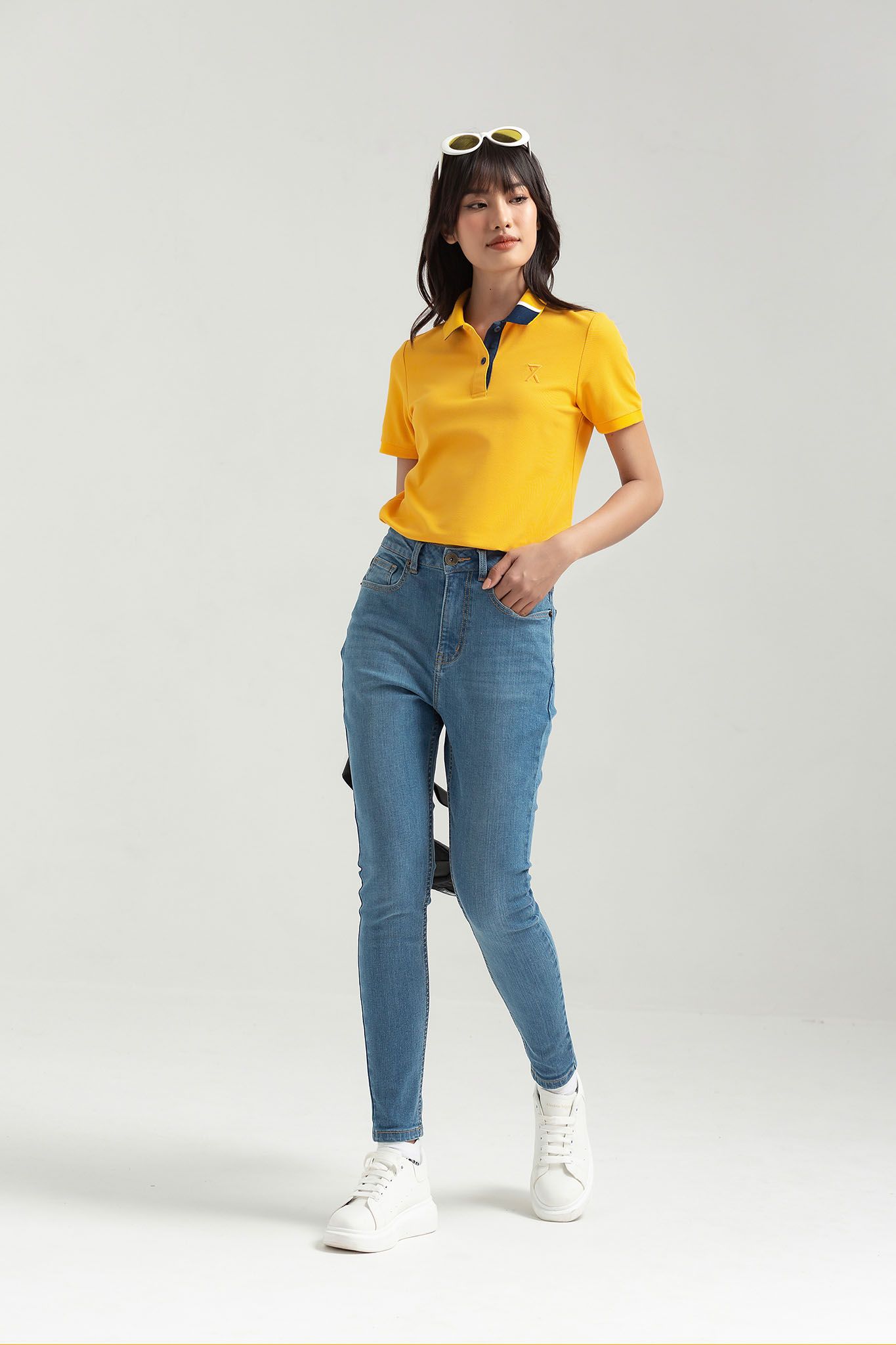 Quần Jean Nữ Skinny Jeans Wash WJE 2016 -