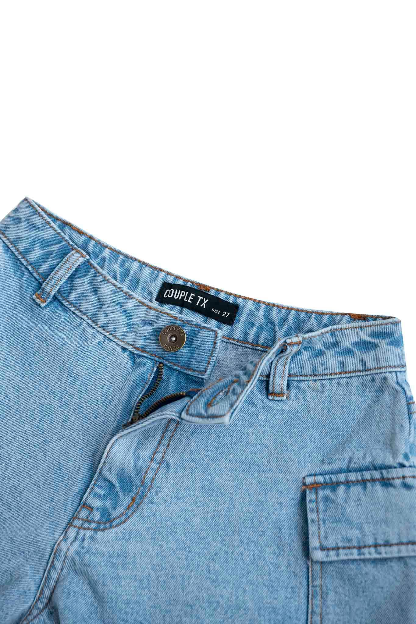 Quần Short Jeans Nữ Túi Đắp Sườn WSR 2016 -