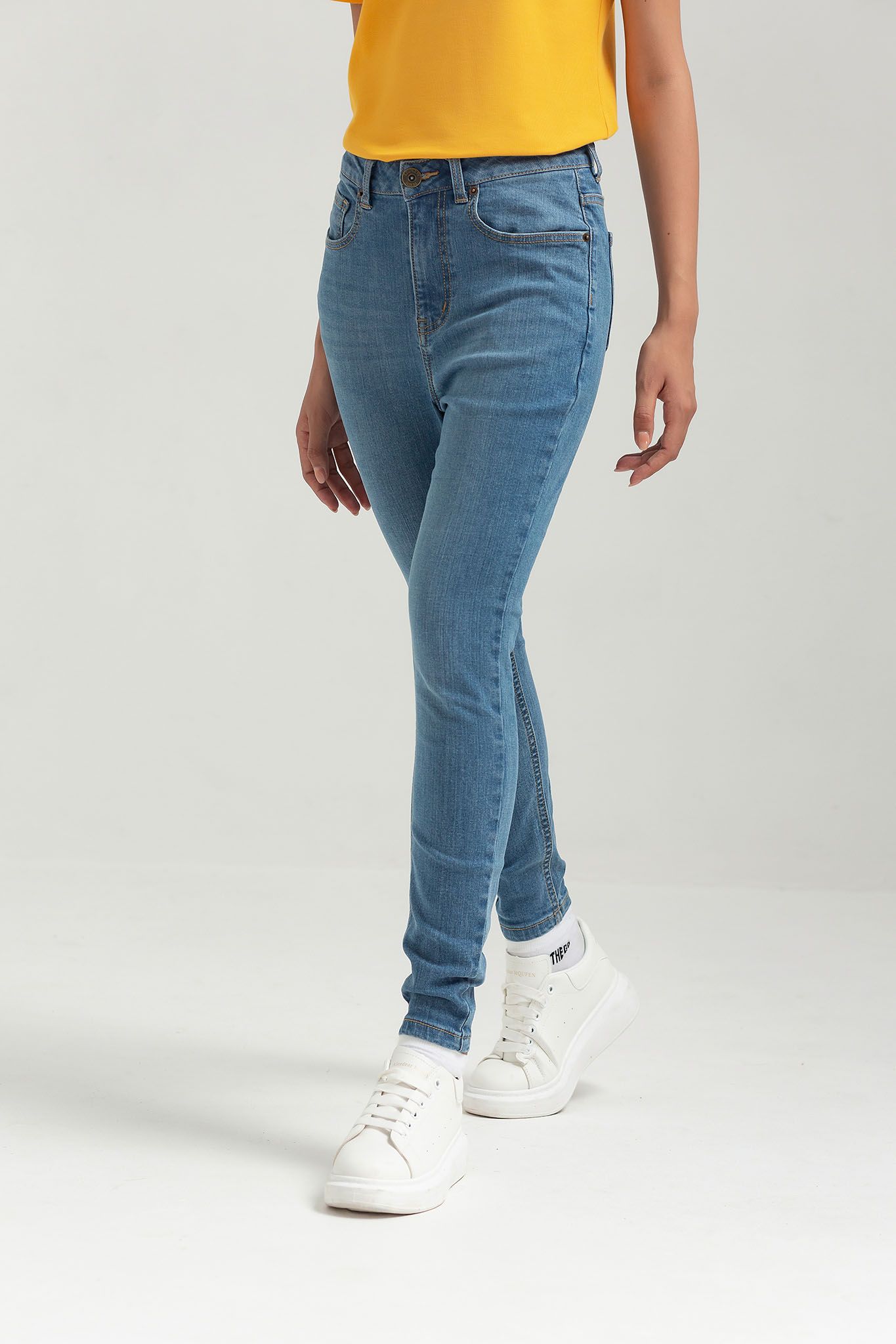 Quần Jean Nữ Skinny Jeans Wash WJE 2016 -