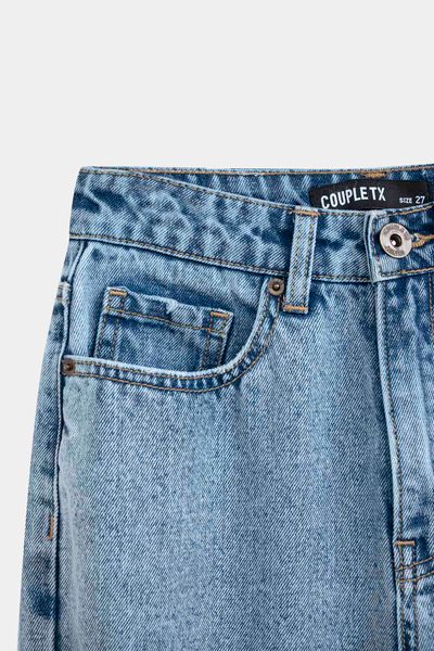 Quần Jeans Nữ Mom Fit Wash Rách WJE 2015