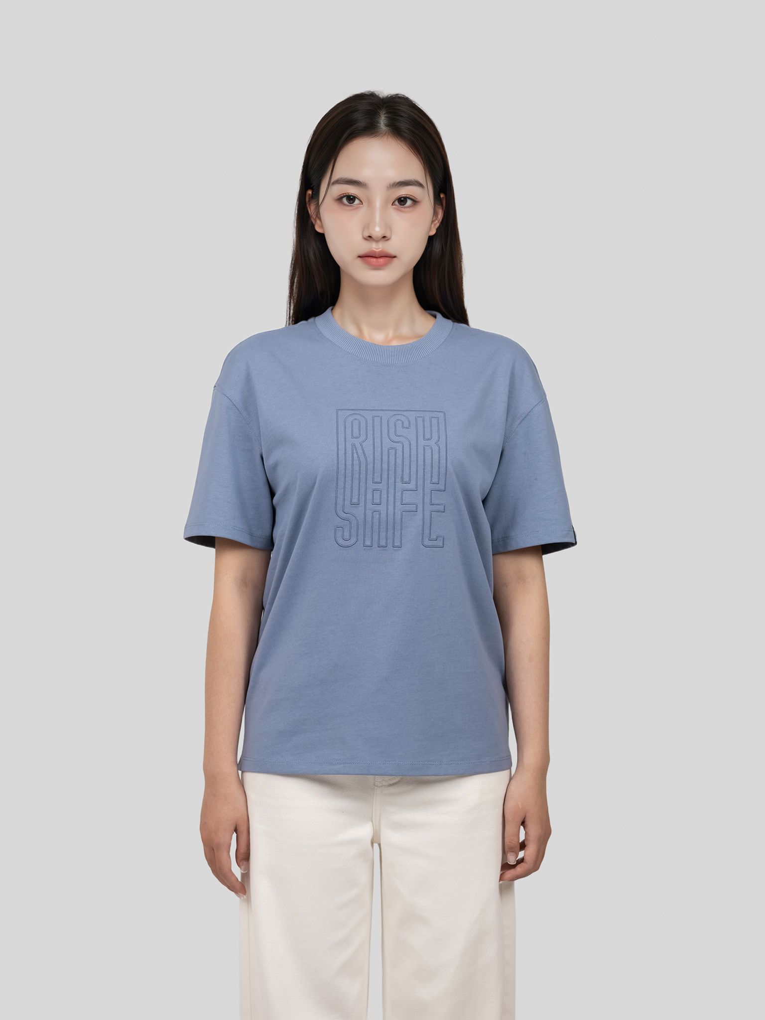 Áo Thun Nữ Relax Typo Risk - Safe WTS 2436