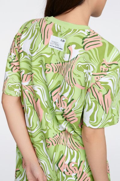 Áo Thun Nữ Pattern In Tấm WTS 2253