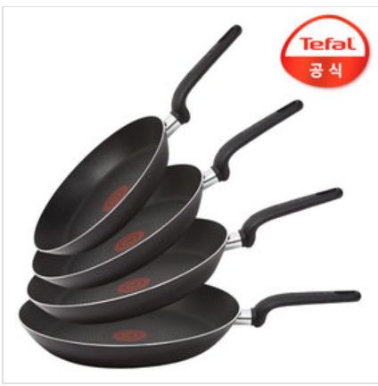 1544. Chảo rán chống dính cao cấp Tefal / Gốm tráng men