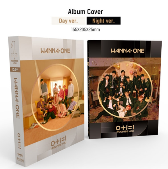 1554. [SET] WANNA ONE 2ND MINI ALBUM - I PROMISE YOU CD + POSTER