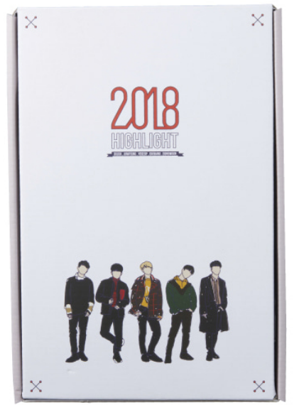 1563. Lịch 2018 - HIGHLIGHT LIVE 2017 CELEBRATE IN SEOUL CONCERT GOODS