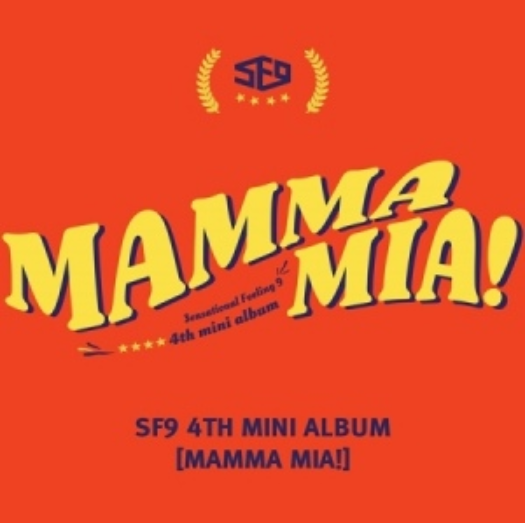 1567. SF9 4TH MINI ALBUM - MAMMA MIA! CD + POSTER
