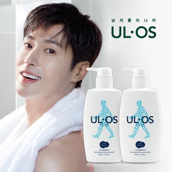 Sữa tắm dành cho nam UL.OS Skin Wash For Face and Body 500ml