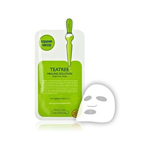 Set 10 miếng mặt nạ Mediheal TeaTree Care Solution Essential Mask EX