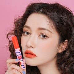 1166. [5 MÀU MỚI 2018] Son Kem Lì 3CE Maison Kitsune Velvet Lip Tint [Phiên bản Giới Hạn Maison Kitsune] - Staycation