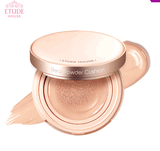 1124. Phấn nước hút dầu, che phủ cao Etude House Real Powder Cushion SPF50 - #Natural Beige