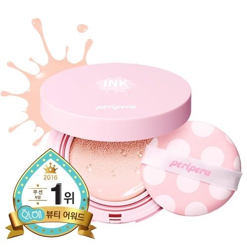 1123. Phấn nước cực lâu trôi Peripera Ink lasting Pink Cushion - NO.3