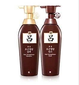 031. Set dầu gội + xả cho da đầu nhờn Ryo Hair Strengthener  500mlx2