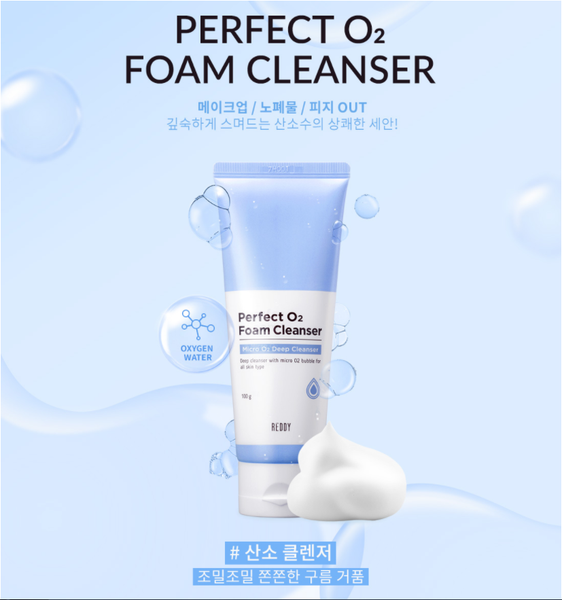 1081. Sữa rửa mặt Reddy Perfect O2 Foam Cleanser