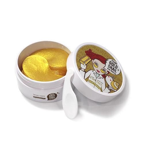 1303. Mặt Nạ Giảm Quầng Thâm Và Nếp Nhăn Vùng Da Mắt DewyTree Prime Gold Snail Eye Patch