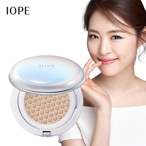 1453. Sét Phấn nước che phủ, làm sáng da tự nhiên Iope Air Cushion Cover SPF50+ PA+++ + Lõi Thay Thế