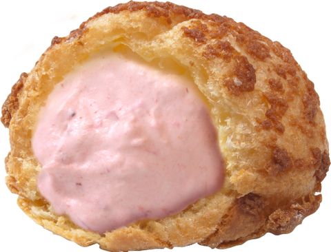  Cookie Choux Strawberry Cheese 