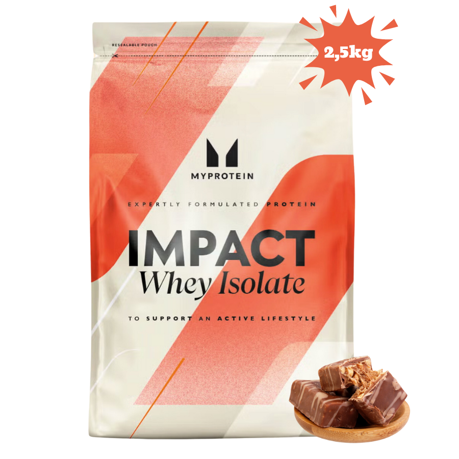 Sữa Tăng Cơ MyProtein Impact Whey Isolate 2.5kg 10 mùi