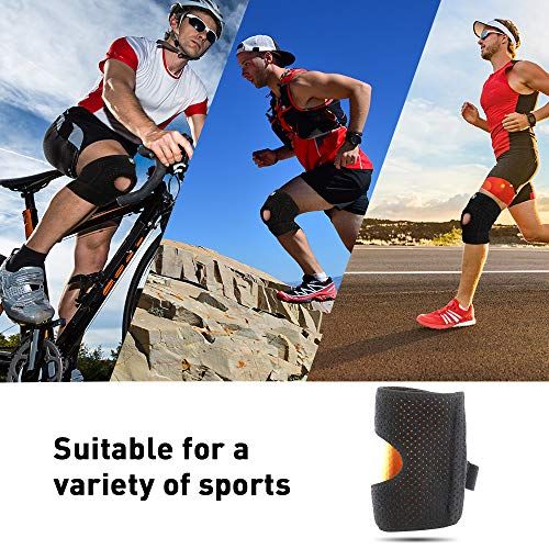 Băng Bảo Vệ Đầu Gối Có Thanh Nhôm Trợ Lực Tập Gym LiveUp Sports Knee Support