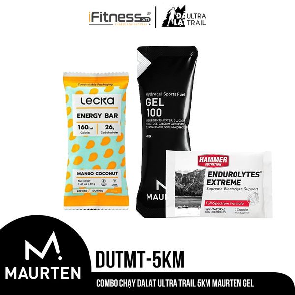 Combo Chay Dalat Ultra Trail 5Km Maurten Gel mix